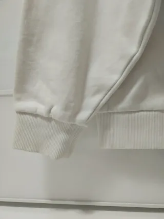 Sudadera Mango Blanca Talla XS