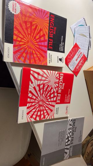 Pack Libros Inglés New English File Elementary