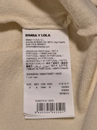 Sudadera Bimba y Lola bailarinas