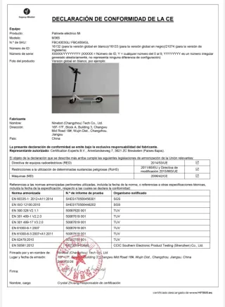 Patinete Eléctrico Xiaomi