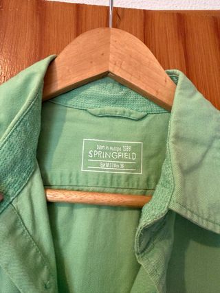 Camisa Springfield Verde Talla M
