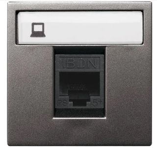 5 ud Toma Red RJ45 Niessen Zenit Antracita