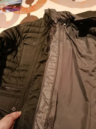 Chaqueta Alvaro Moreno Hombre Verde Oliva