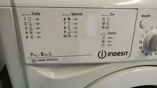 Lavasecadora Indesit 7kg lavado / 5kg secado