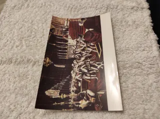 Postal Sevilla 1916 y baile los seises para elegir