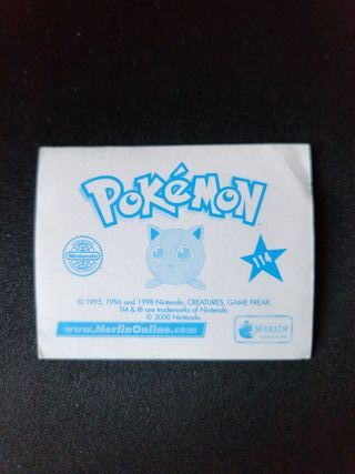 Lote stickers Pokémon Serie Merlin