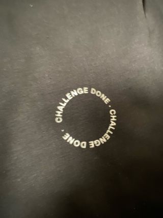 Camiseta niña negra