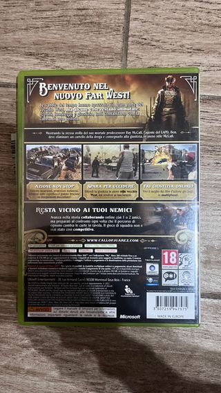 Call of Juarez The Cartel XBOX 360
