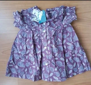 Vestido Gocco 9 meses con braguita
