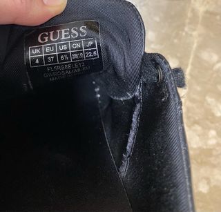 Zapatillas Guess Negras Talla 38