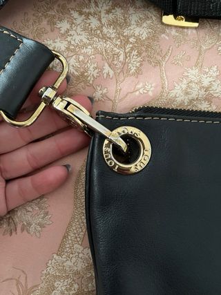 Bolso piel Tous negro