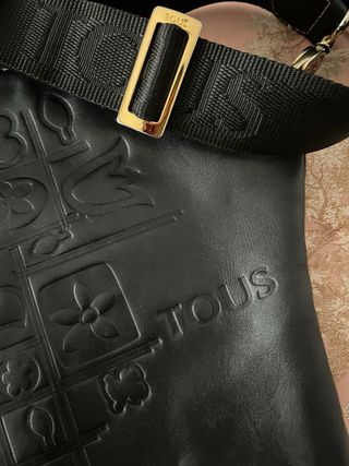 Bolso piel Tous negro