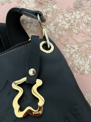 Bolso piel Tous negro