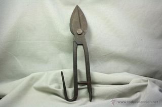 Tijeras de chapa antiguas