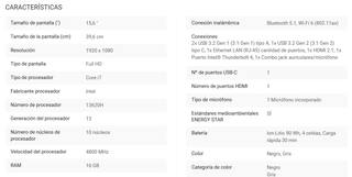 Asus TUF Gaming F15 i7-13620H 1TB 32GB RAM