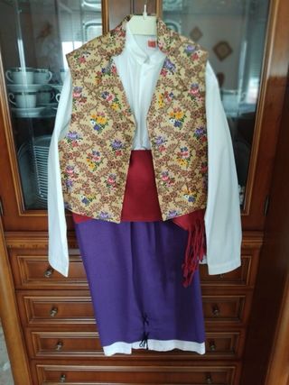 Traje fallero saragüell niño 14 años