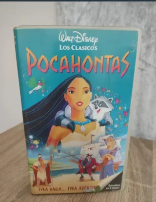 Lote Cintas VHS Pocahontas Disney