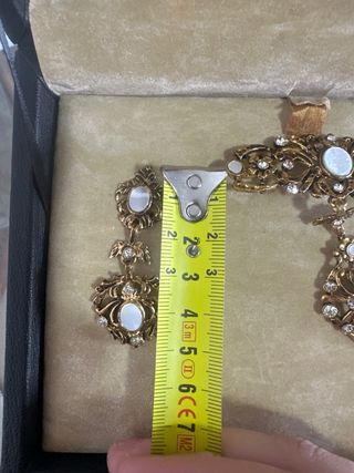 Aderezo fallera oro viejo