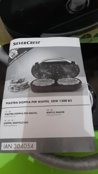 Piastra per waffle SilverCrest