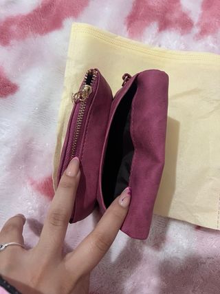 Cartera de mujer rosa/morada
