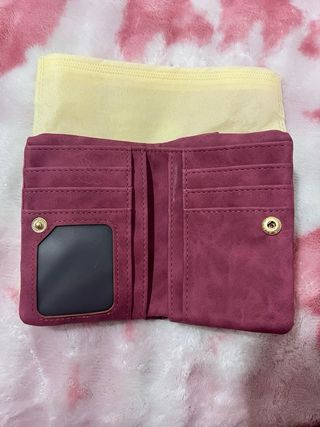 Cartera de mujer rosa/morada