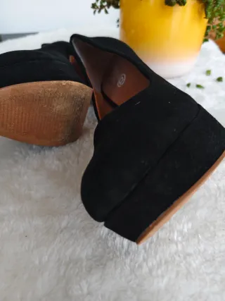Zapatos de tacón negros talla 36