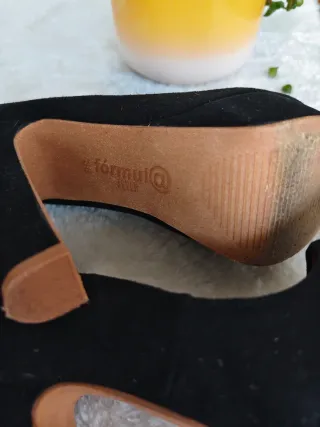 Zapatos de tacón negros talla 36