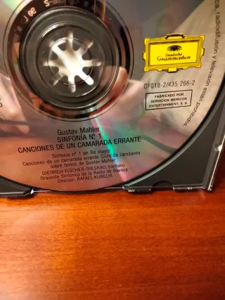 CD Música Clásica Gustavo Mahler Sinfonía 1