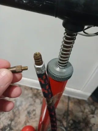 Inflador manual de aire