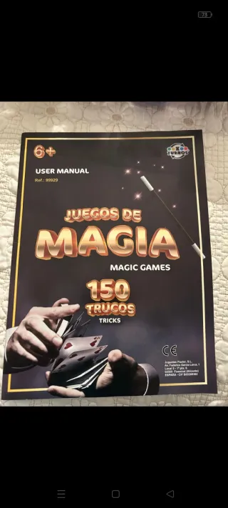 Juego magia sin uso