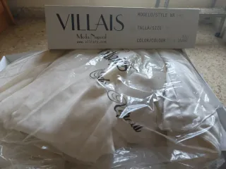 Vestido de Novia Talla 44 Tela Salvaje