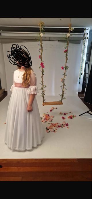 Vestido de Comunión Blanco.