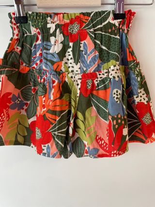 Falda pantalón estampada