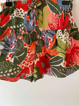 Falda pantalón estampada