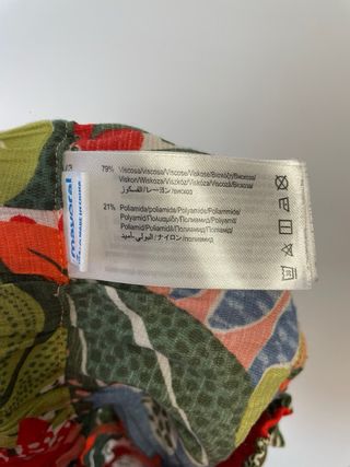 Falda pantalón estampada