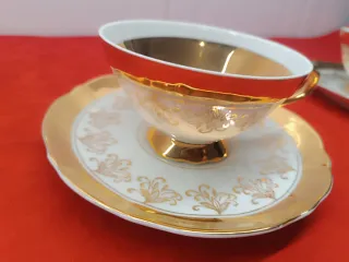 Conjunto Chá 3 Peças Vista Alegre Antigo