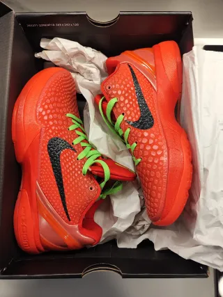 Nike Kobe 6 Protro Rojo