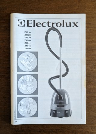 Aspiradora Electrolux 1300W con bolsas nuevas