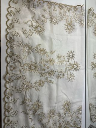 Manteleta Fallera Bordada Oro