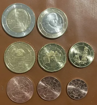 Lote monedas euro Austria 2025