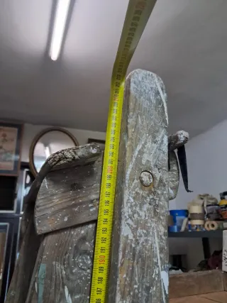 Escalera de madera antigua