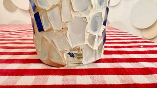 Juego tocador/baño con cristales color y espejo