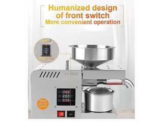 Prensa Aceite Acero Inoxidable Automática