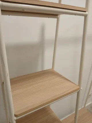 Estantería Burrito Beige y Madera