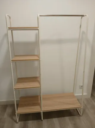 Estantería Burrito Beige y Madera