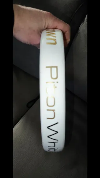 Pala Black Crown White Soft con 2 partidos