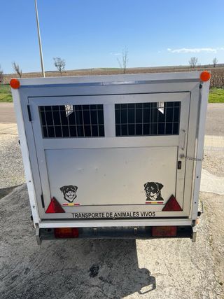 Remolque para perros