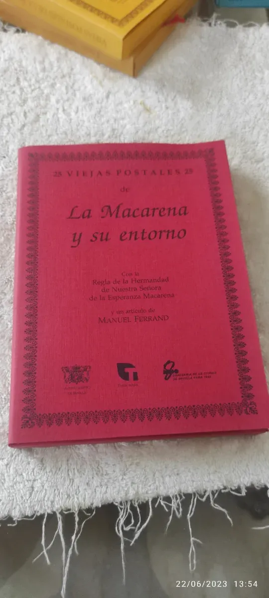 Libri di autori con cartoline antiche di Siviglia