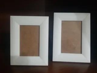 2 Marcos de Fotos Blancos