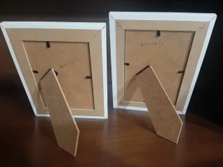 2 Marcos de Fotos Blancos